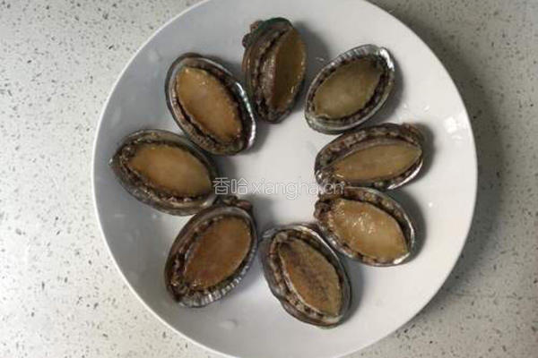 粉丝蒸鲍鱼的做法图解3