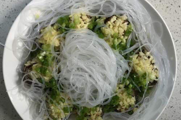 粉丝蒸鲍鱼的做法图解5