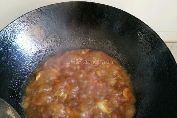 西红柿菜花的做法图解3