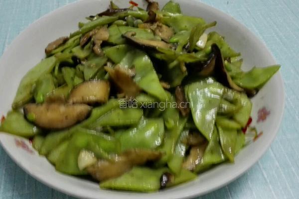 素炒香菇荷兰豆的做法图解7