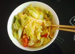 蕃茄炒卷心菜