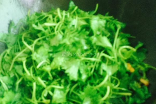 芹菜苗炒肉丝的做法图解7