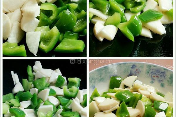 甜椒杏鲍菇肉片的做法图解7