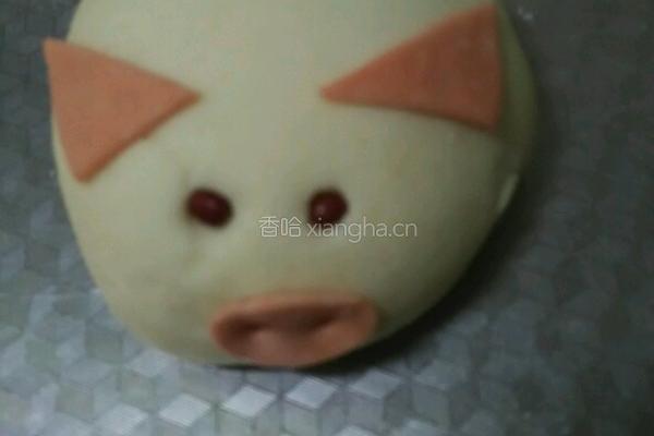 小猪奶黄包的做法图解24