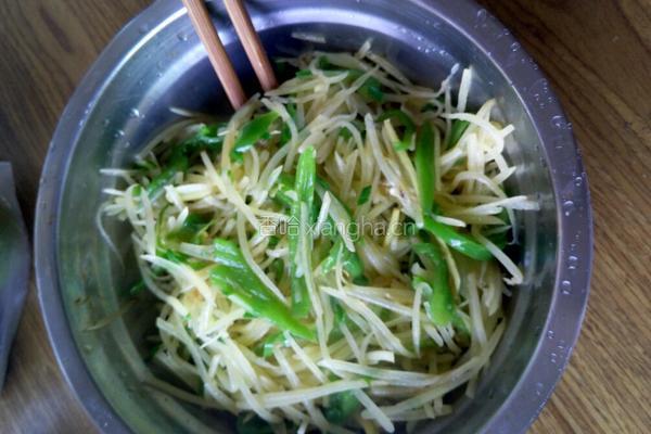 青椒土豆丝