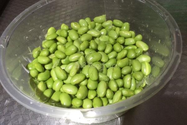 毛豆烧肉的做法图解4