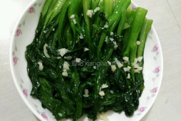 菜心粉丝的做法图解8