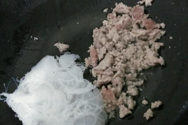 菜心粉丝的做法图解10