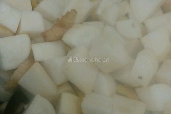 萝卜炖肉的做法图解6