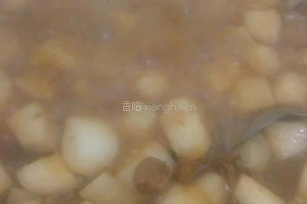  萝卜炖肉的做法图解9