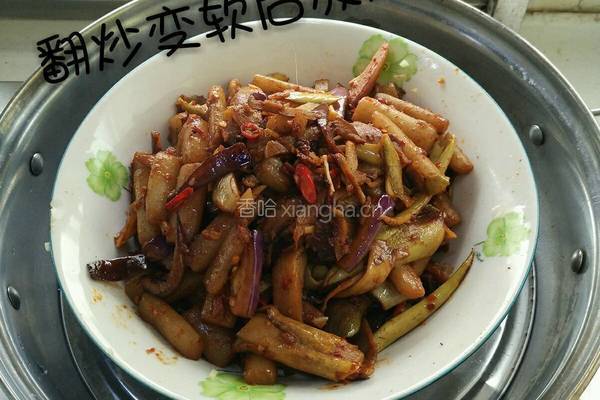 芋头花小炒的做法图解11