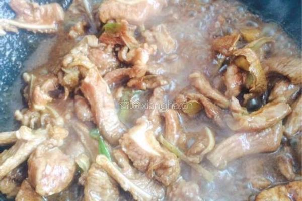香菜羊肉的做法图解4