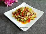 韭黄炒肉丝的做法[图]