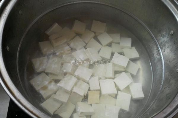 肉碎豆腐的做法图解3