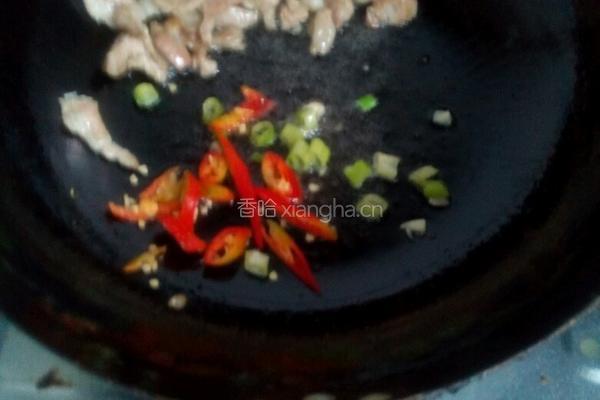 双花炒肉的做法图解5