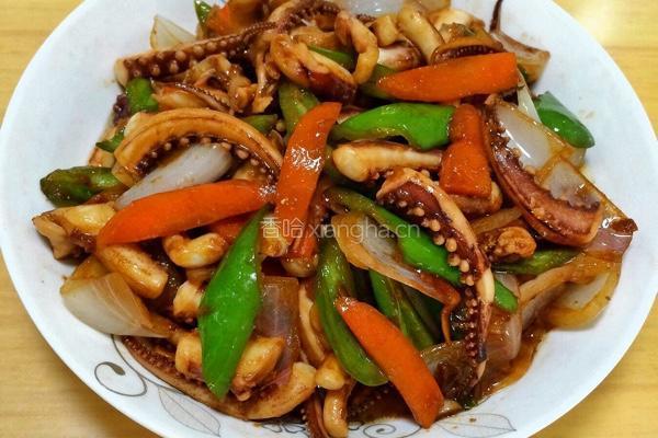 香辣鱿鱼须的做法图解15