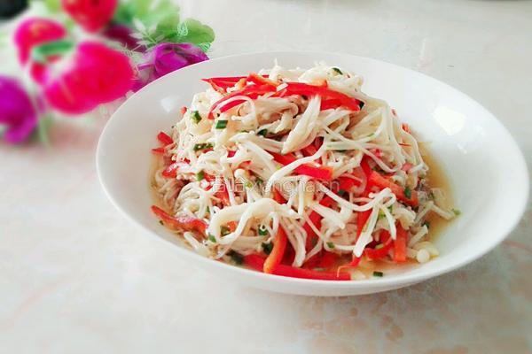 凉拌金针菇的做法图解16