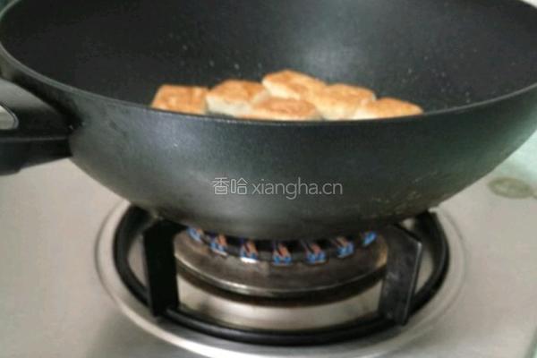 香煎豆腐的做法图解5