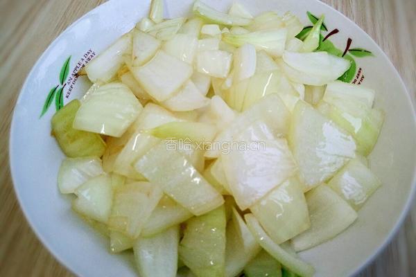 番茄炒洋葱的做法图解6