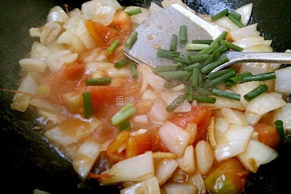 番茄炒洋葱的做法图解11