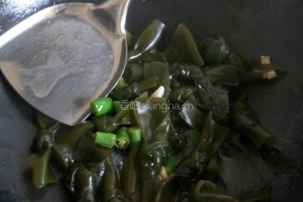 酸辣海带的做法图解5