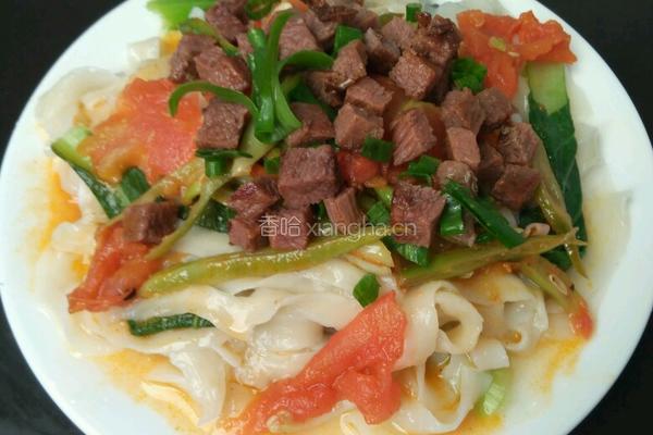 牛肉捞面条的做法图解5