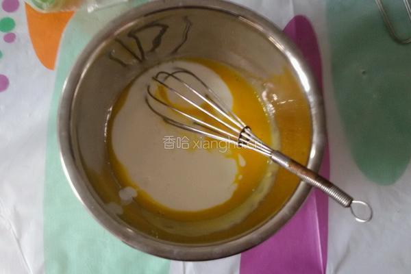 健康酸奶抹茶蛋糕圈的做法图解3