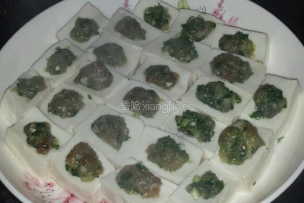 蒸酿豆腐的做法图解6