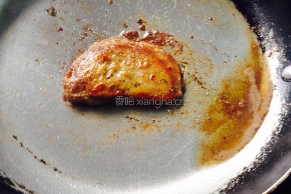 法式红酒鹅肝配芒果波特提子的做法图解10