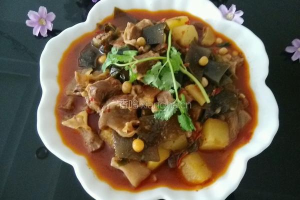 红汤肺心肉的做法图解11