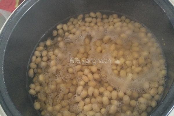 凉拌黄豆的做法图解3