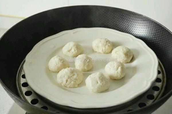 清蒸豆腐丸子的做法图解4