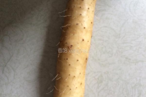 木耳炒山药的做法图解1