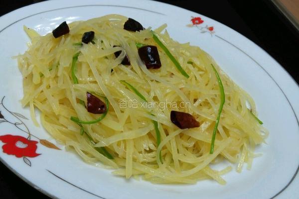 酸辣土豆丝的做法图解7