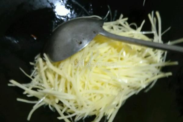 酸辣土豆丝的做法图解5