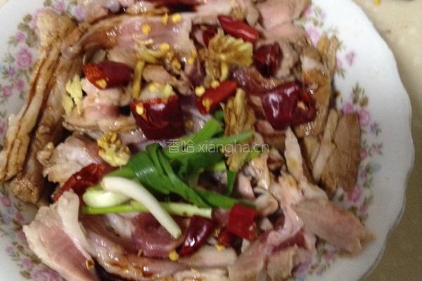 芽菜扣肉的做法图解4