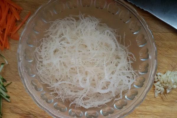 凉拌石花菜的做法图解3