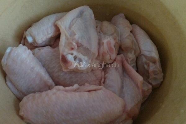 耗油蜂蜜翅中的做法图解1