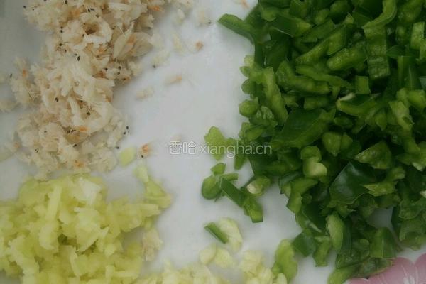 青椒小白菜粉丝的做法图解4
