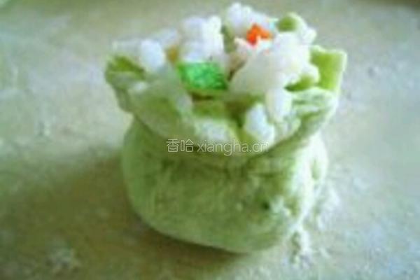 翠衣蒸包的做法图解10