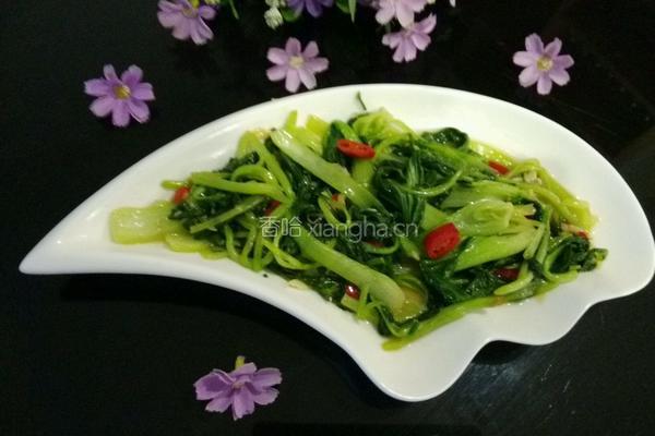 蒜蓉小青菜的做法图解5