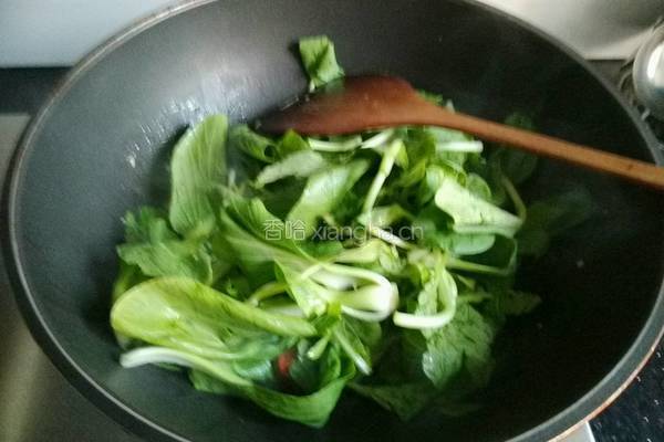 蒜蓉小青菜的做法图解3