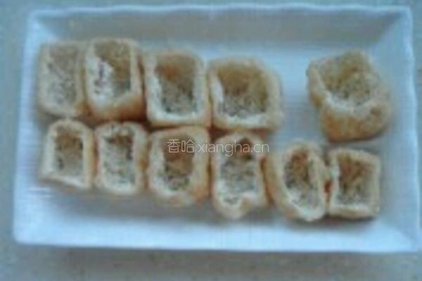 豆腐雕鱼彩疏蛊的做法图解2