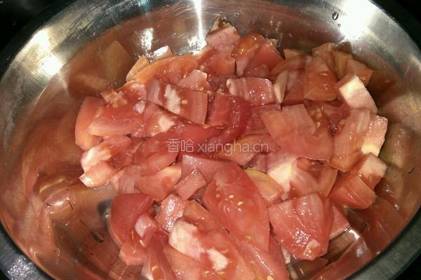 西红柿鸡蛋疙瘩汤的做法图解1
