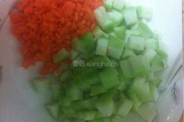 丝瓜炒鸡蛋的做法图解2