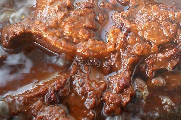 香辣牛肉酱的做法图解4