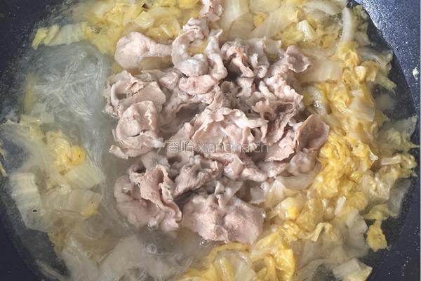 粉丝羊肉酸菜的做法图解10