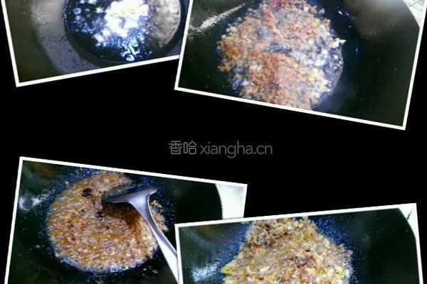 泡菜肉末炒粉皮的做法图解3