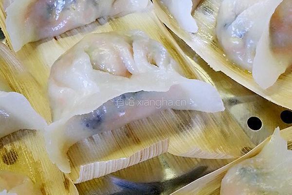 水晶虾饺的做法图解5
