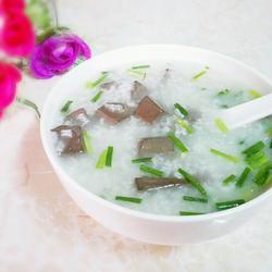 猪红粥的做法[图]
